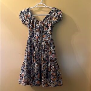American Eagle Floral Puff Sleeve Dress. Size XS